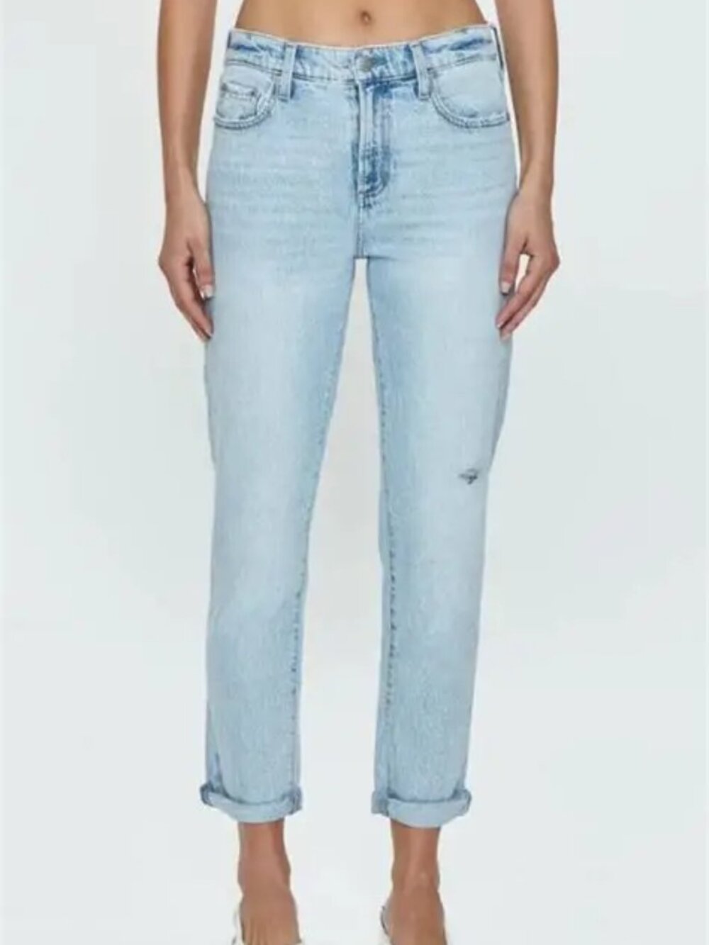Pistola Riley Mid Rise Relaxed Girlfriend - Saint Vincent